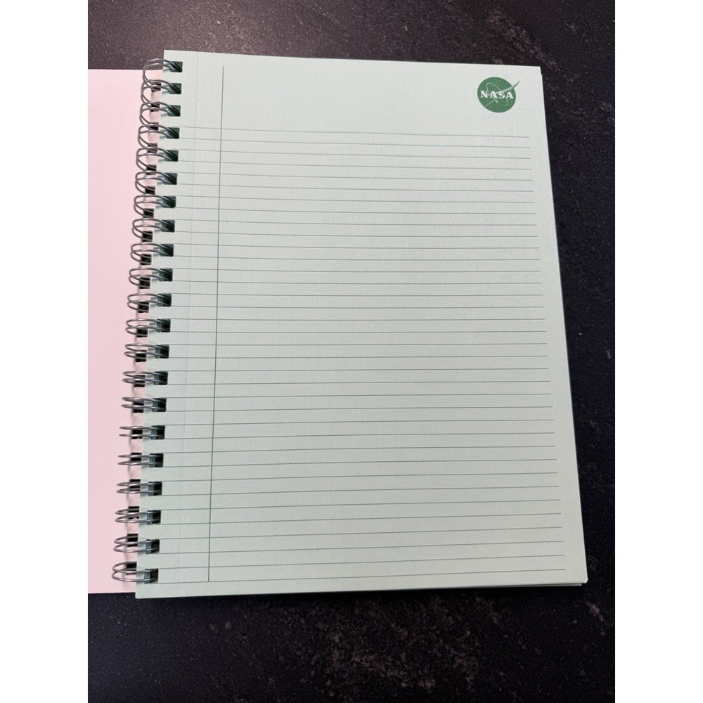 NASA Earth Science Spiral Notebook 11x8 Graph Lined NASA Workbook - Picture 2 of 8